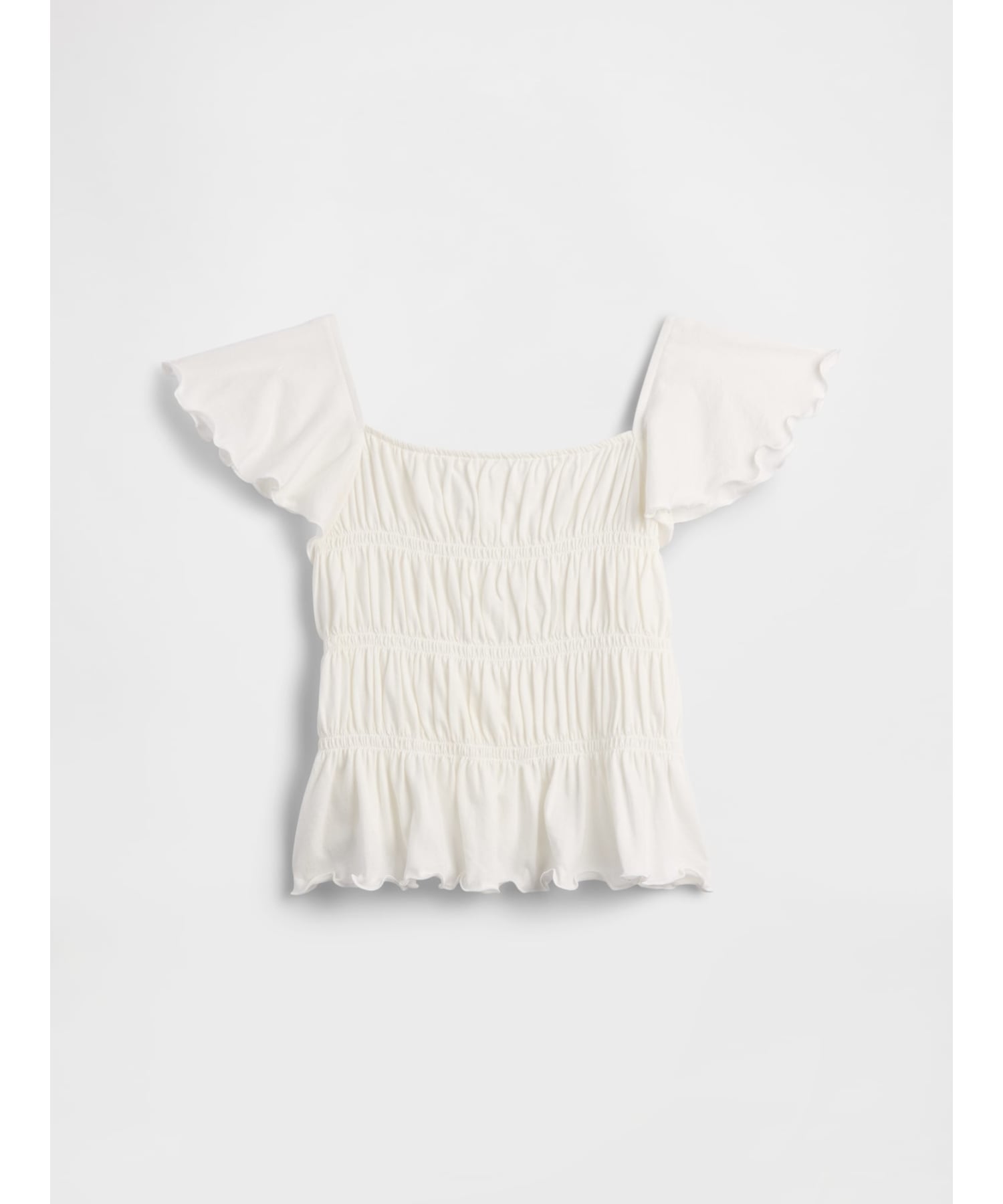 Футболка V-SS СМЕШАННЫЙ ВЕРХ Gap, NEW_OFF_WHITE — фото 2