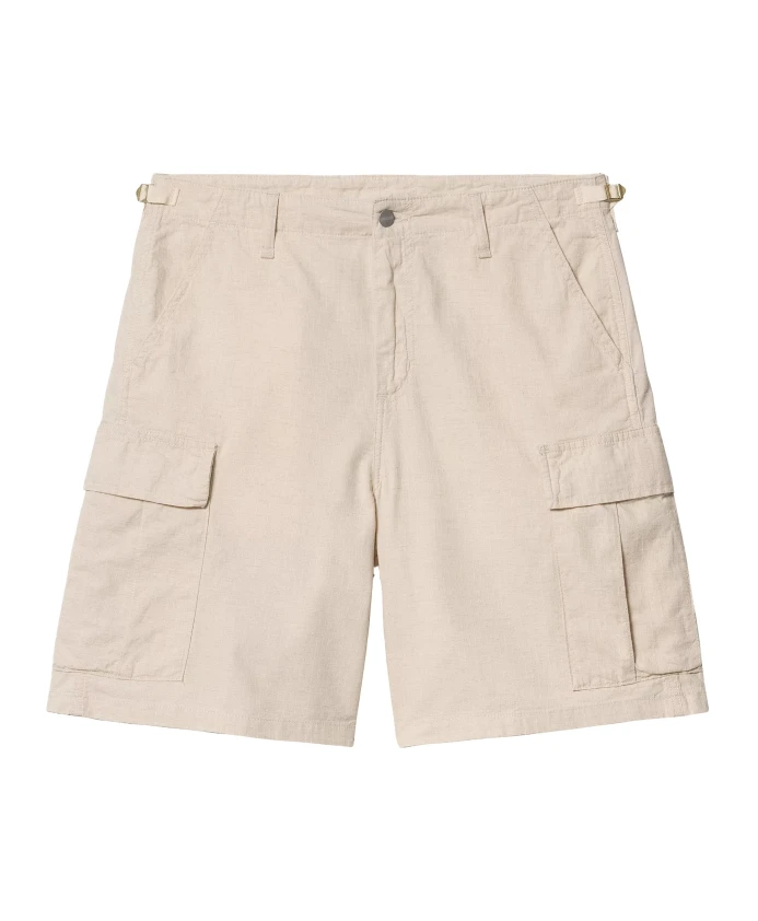 

Бежевые шорты-карго с регулируемым поясом Carhartt Wip, бежевый