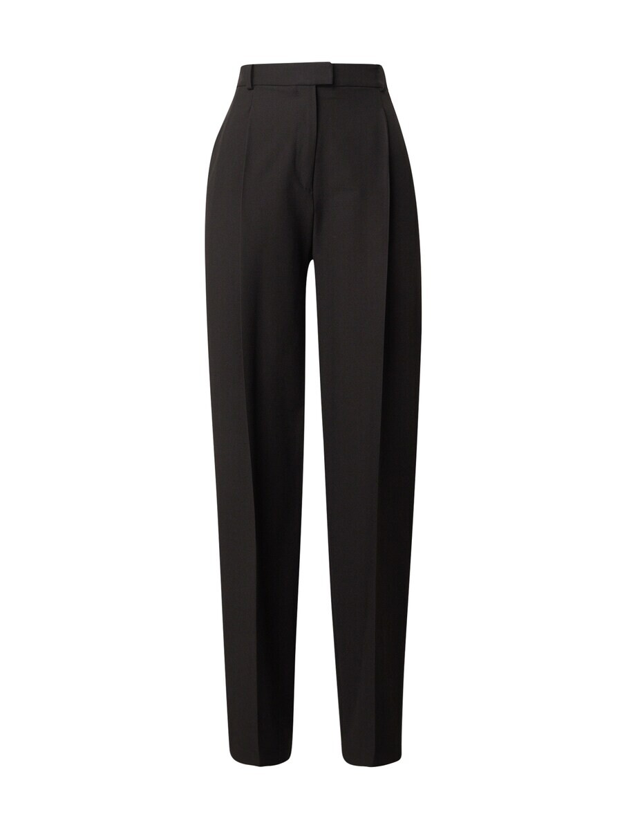

Брюки HUGO Loose fit Pleated Pants Hasabu, черный