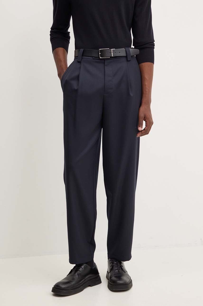 

Шерстяные брюки Renato Pantalon A.P.C., темно-синий