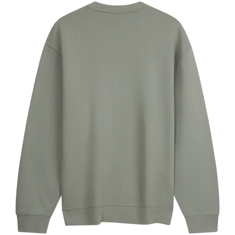 Свитшот мужской с круглым вырезом Calvin Klein, PEZ-Light Gray Green — фото 4