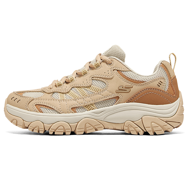 Походные кроссовки женские Skechers Adventurer комбинированные, бежевый