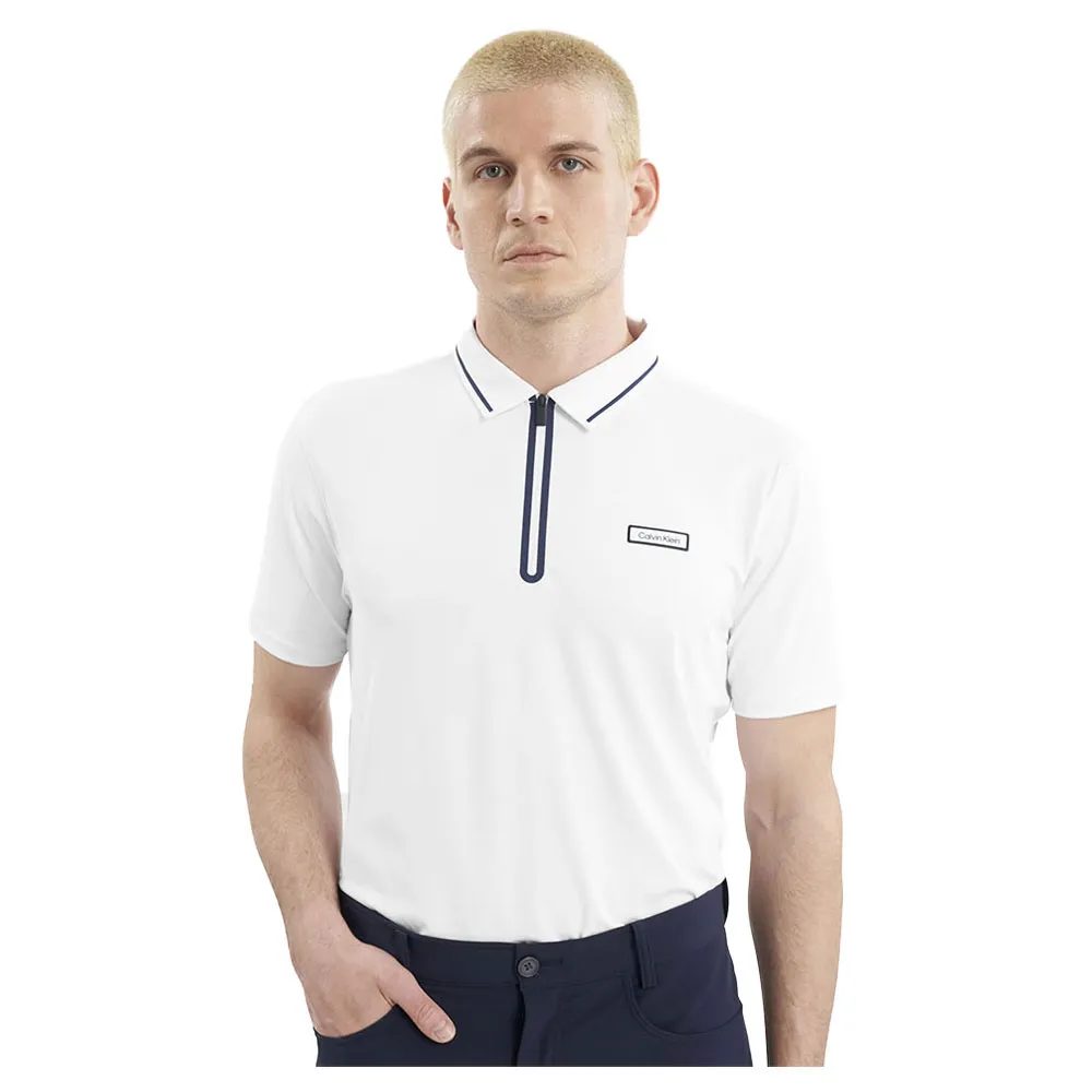 

Поло с коротким рукавом Calvin Klein Golf Belmont, белый