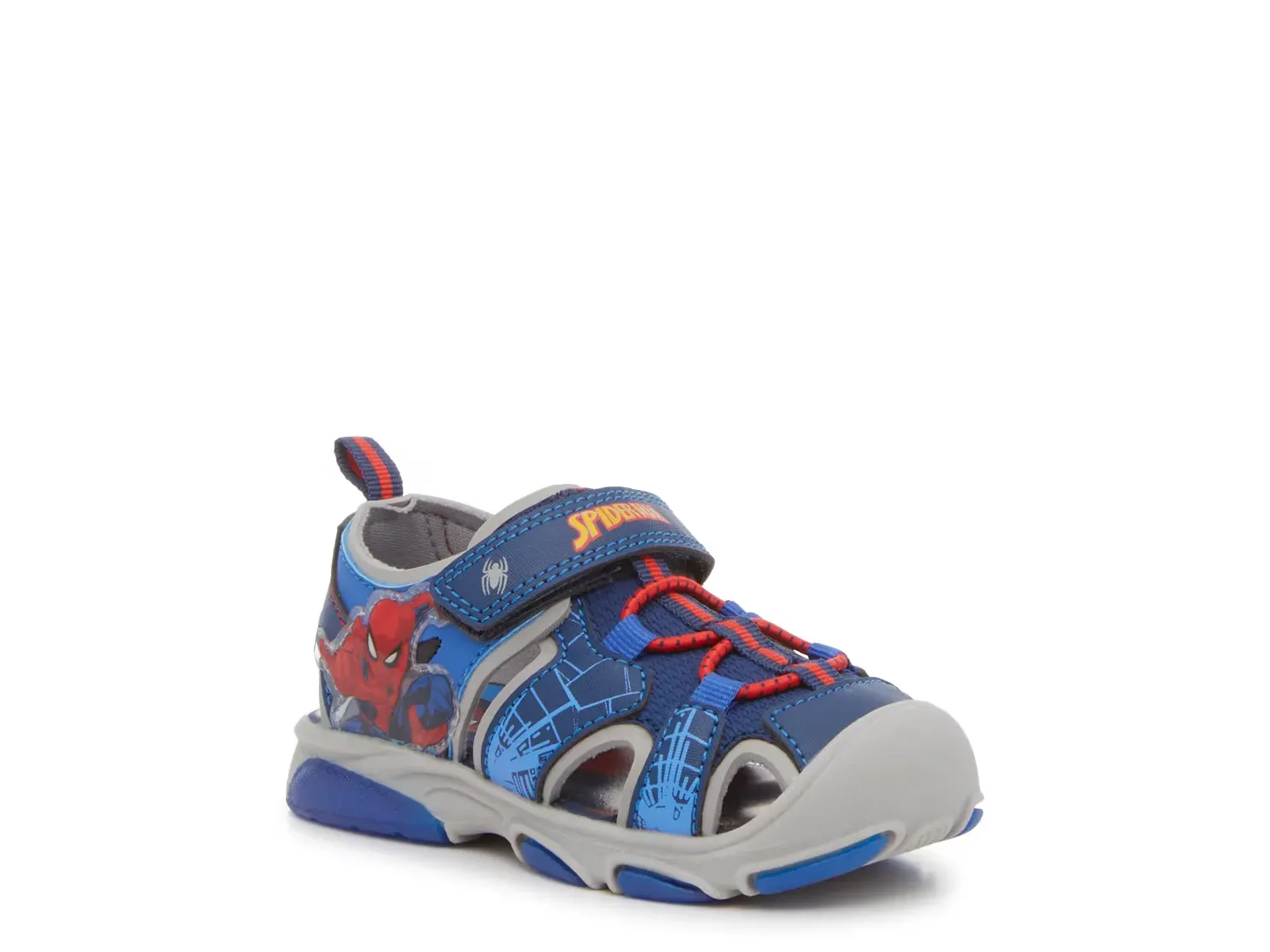 

Сандалии рыбацкие Spiderman - детские Marvel, Navy/Red
