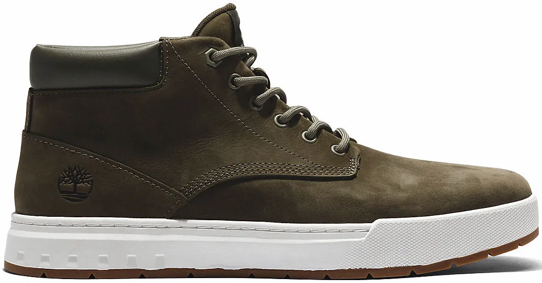 Мужские ботинки Timberland MAPLE GROVE кожаные на шнуровке, зеленый — фото 2