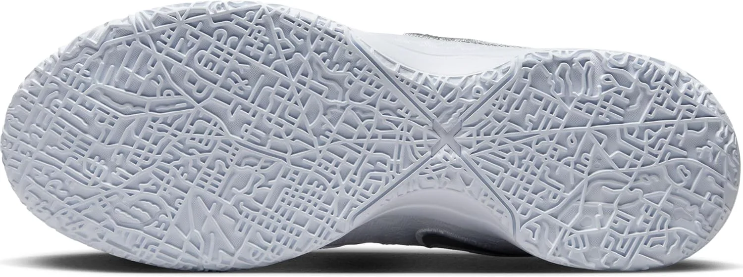 Мужские баскетбольные кроссовки Nike Lebron NXXT Gen AMPD, белый/металлик серебристый/серый — фото 4