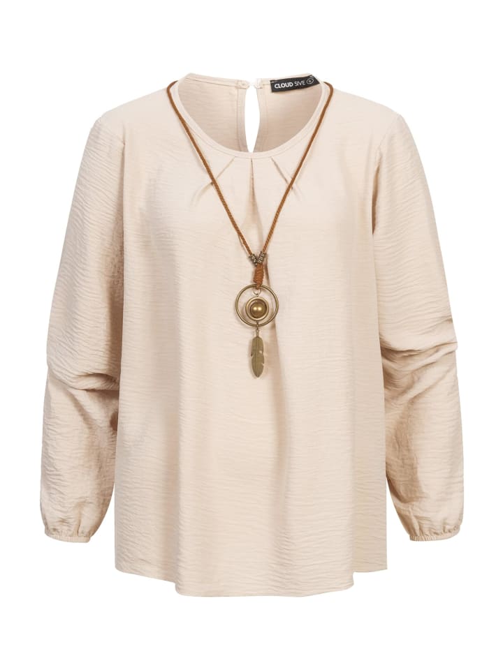 

Блузка Cloud5ive, бежевый
