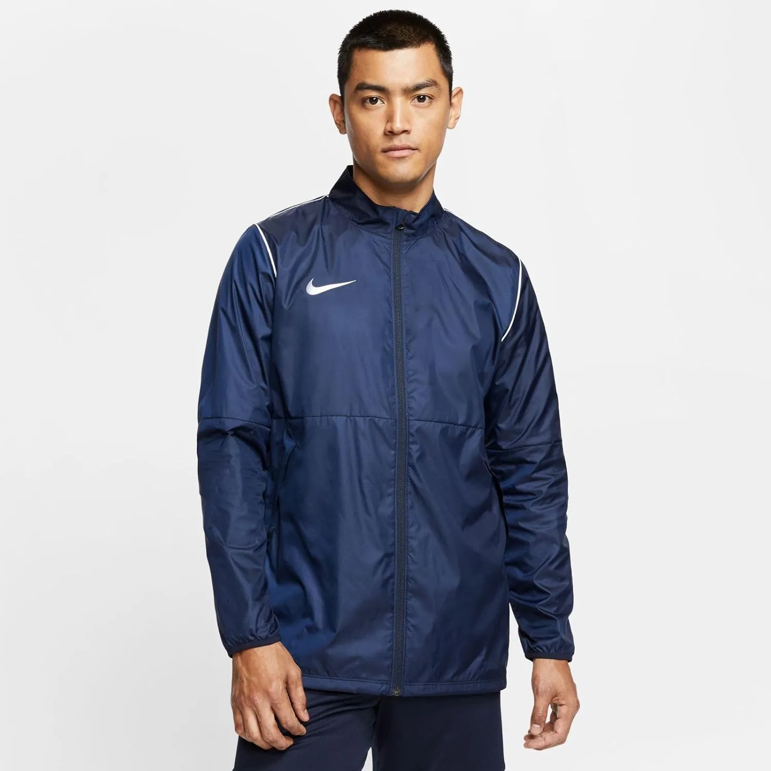 Толстовка Nike Dri-FIT Academy, Obsidian/White/White — фото 2