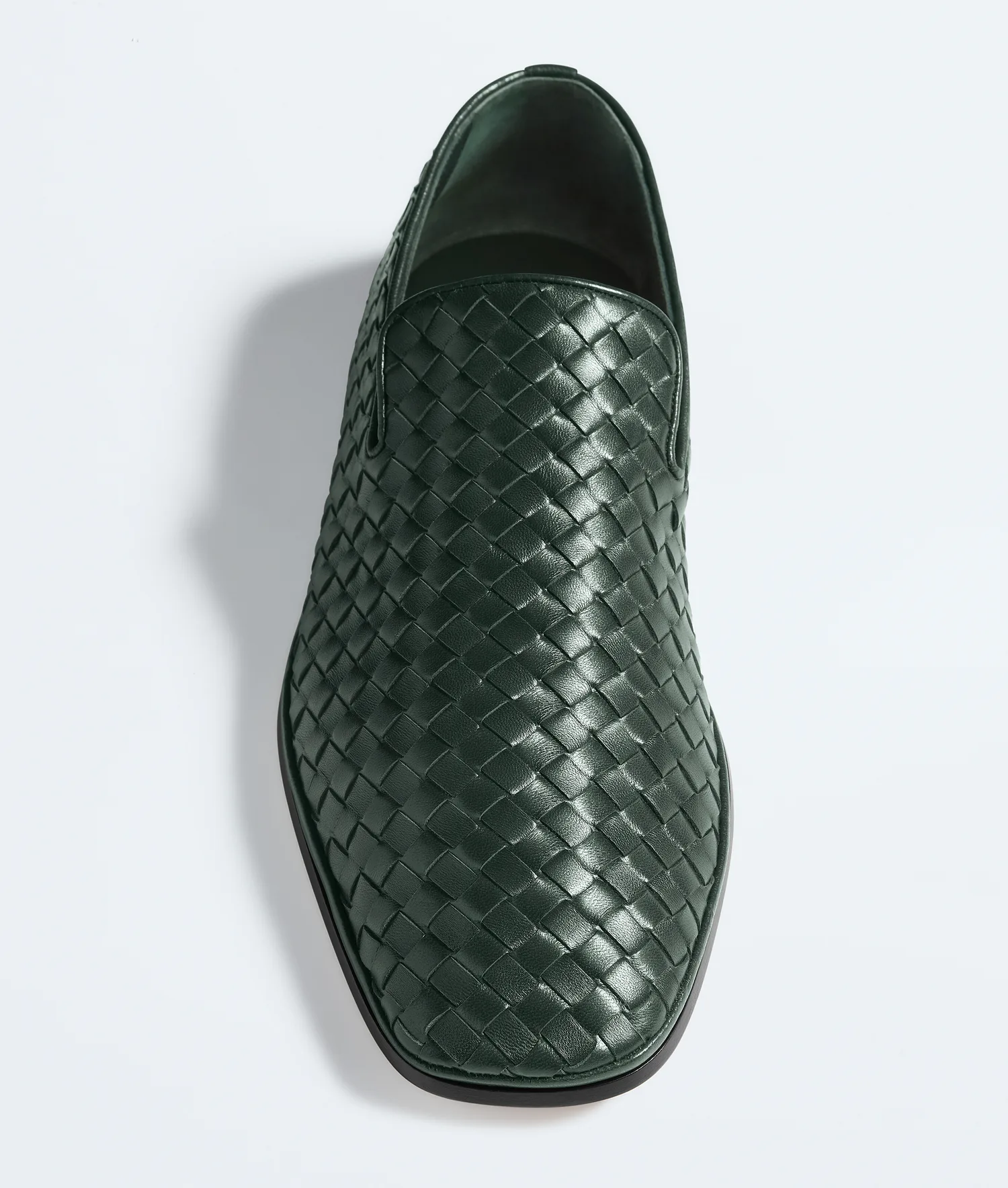Туфли Palazzo BOTTEGA VENETA, зеленый — фото 4