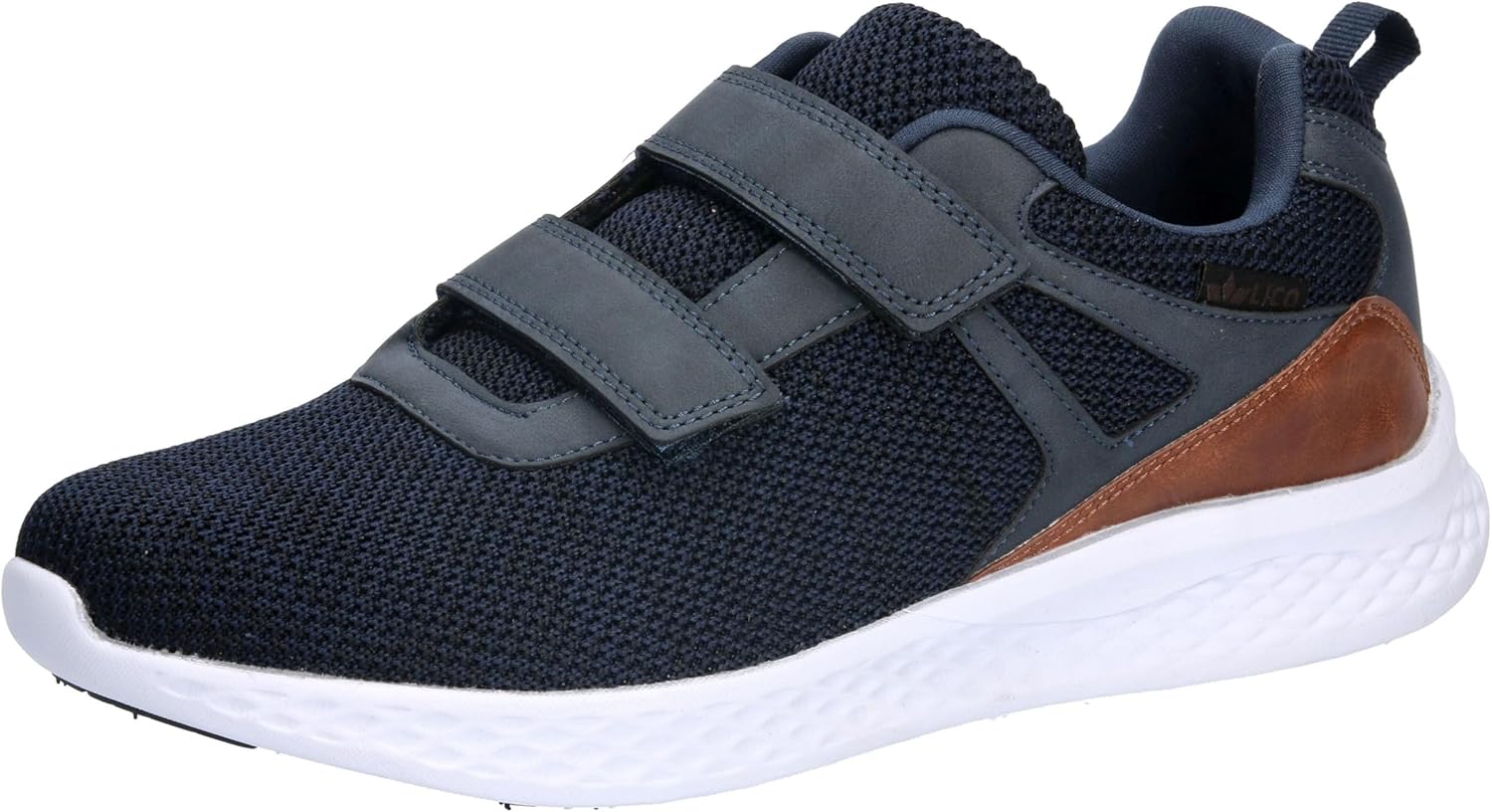 

Мужские кроссовки Lico низкие, темно-синий