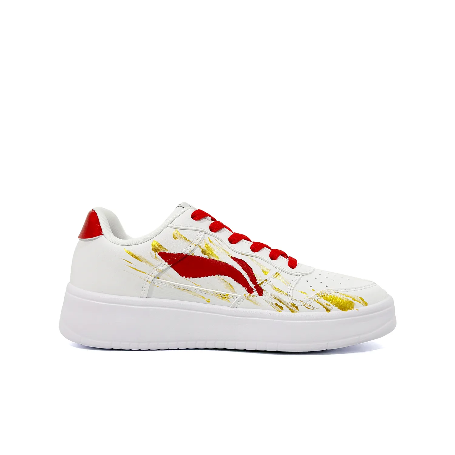 Кроссовки Li-Ning Floating Boat легкие и дышащие, красный — фото 3