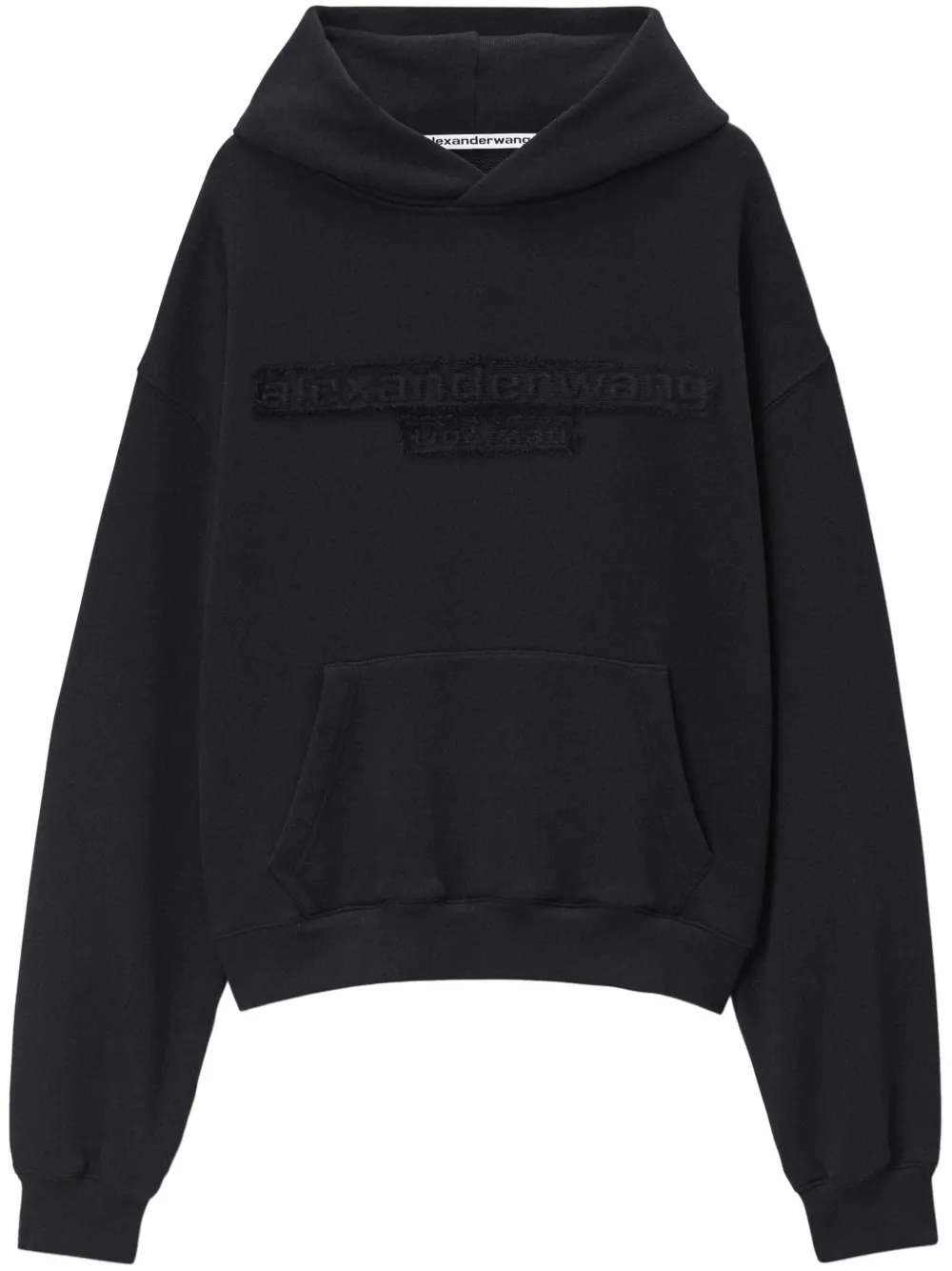 

Худи с логотипом Alexander Wang, черный