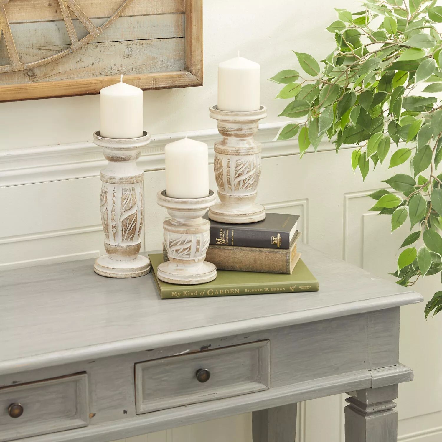 

Набор подсвечников Stella & Eve Country Cottage из 3 предметов