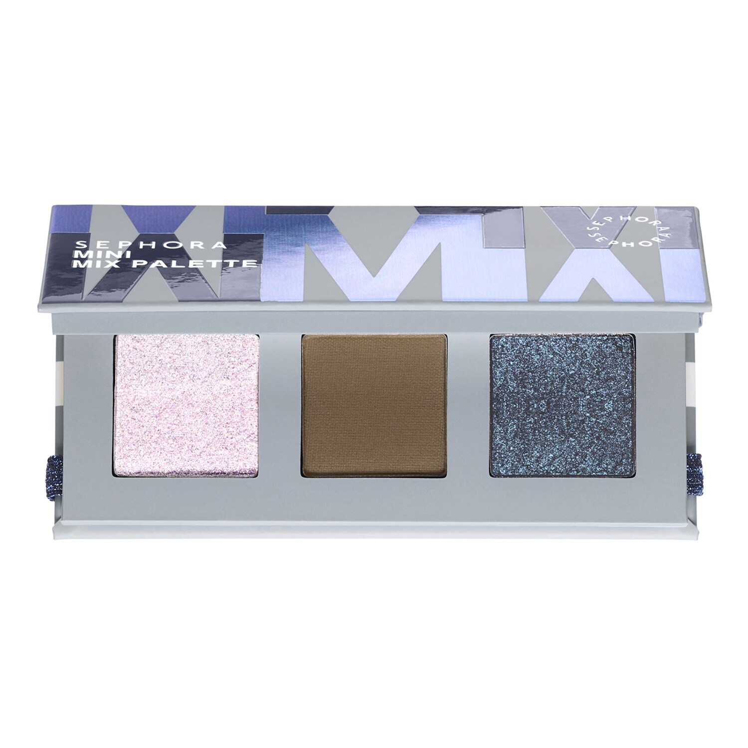

Мини-палетка теней для век Mini Mix Palette Sephora Collection, Daring Blue Dusk (2,49 g)