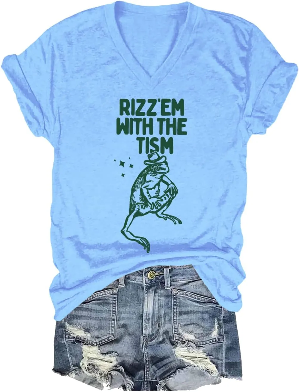 Футболка Rizz Em with The Tism
