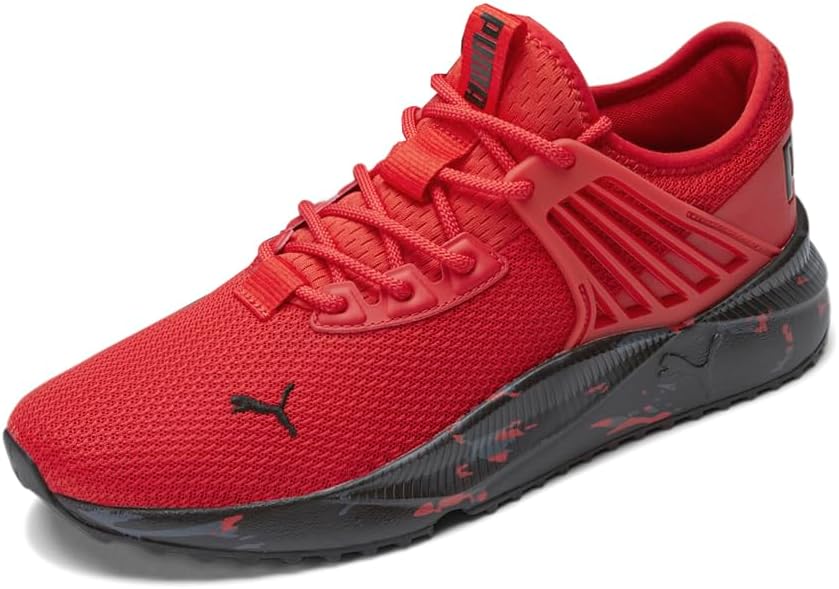 Мужские кроссовки Puma Pacer Future, черный/красный — фото 2