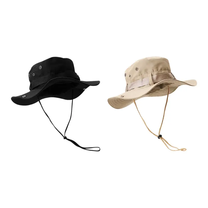 

CMFY Хлопковая полиэстеровая панама унисекс, Black+Beige