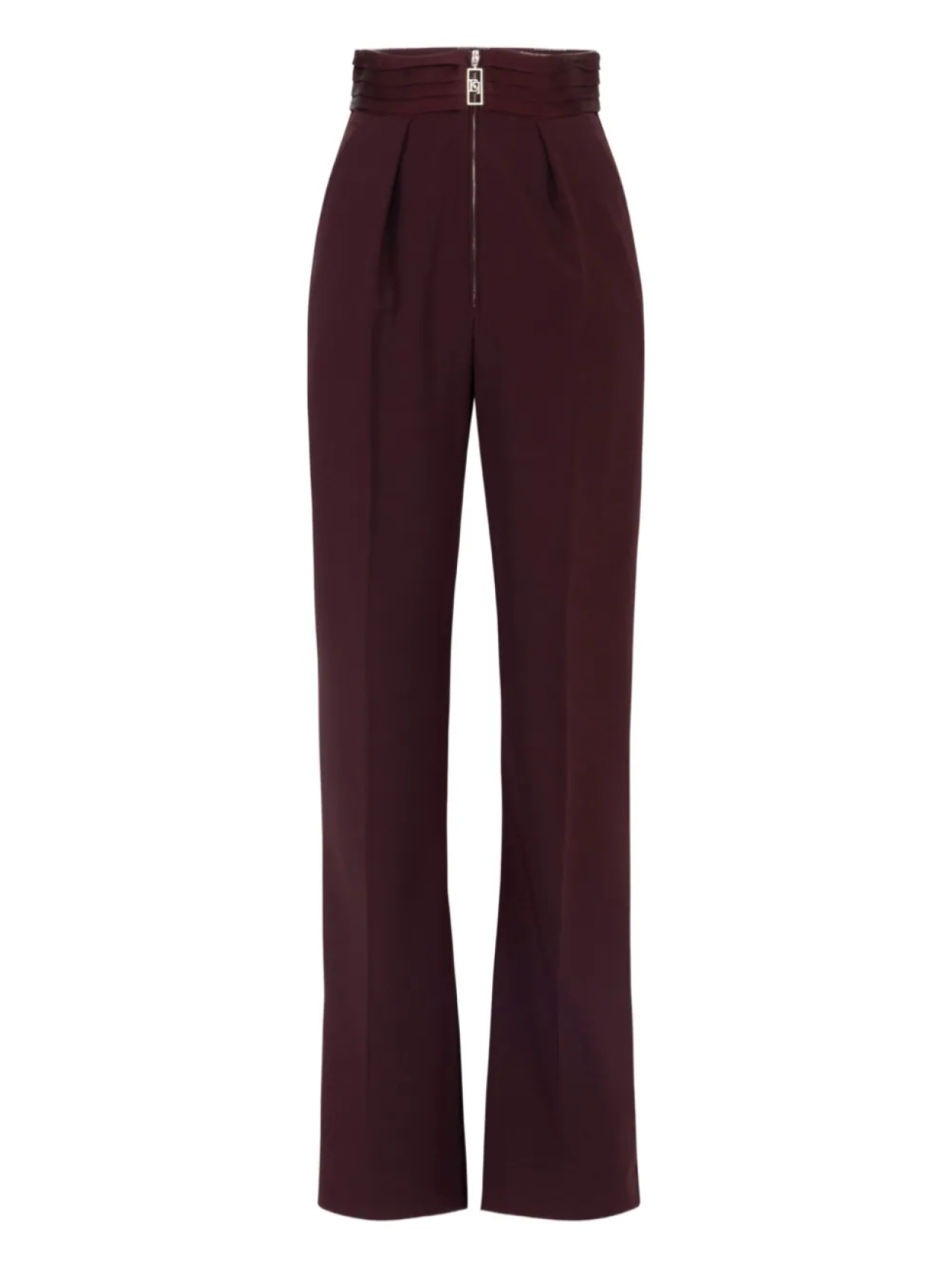 

Брюки с высокой талией Elisabetta Franchi, красный