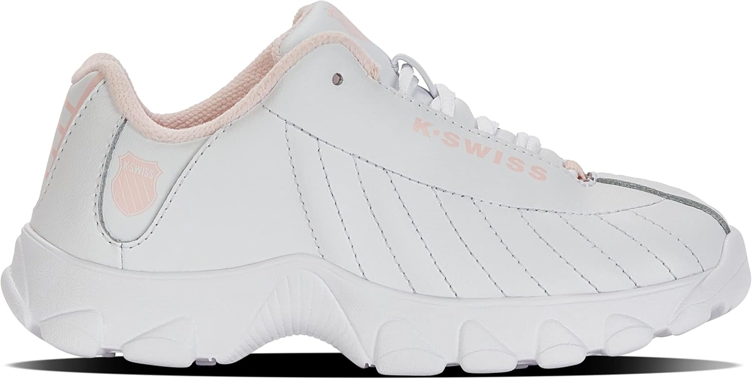 Кроссовки K-Swiss Kid's ST329, белый/розовый/небесно-розовый — фото 2