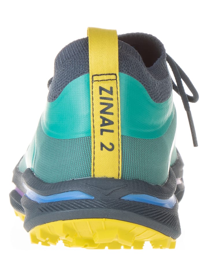Беговые кроссовки Zinal 2 HOKA ONE ONE, цвет türkis/gelb — фото 3