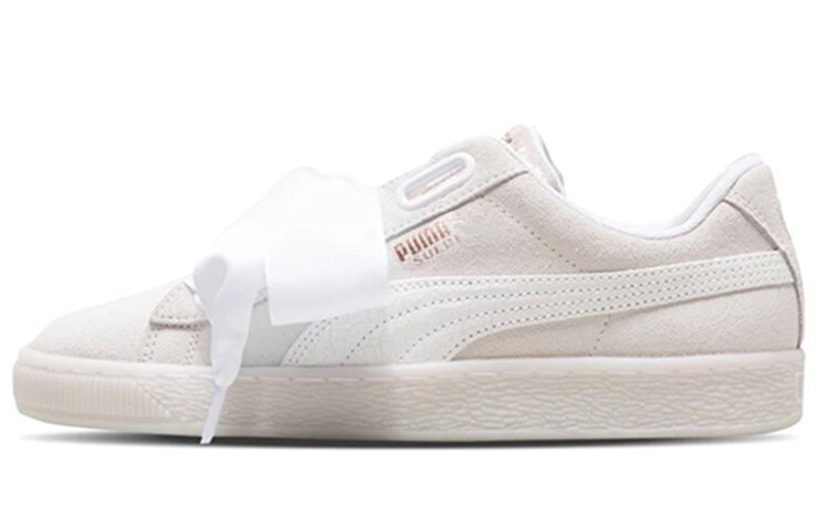 

Кроссовки PUMA Suede Heart Artica 'White' Women's, Серый, Кроссовки PUMA Suede Heart Artica 'White' Women's