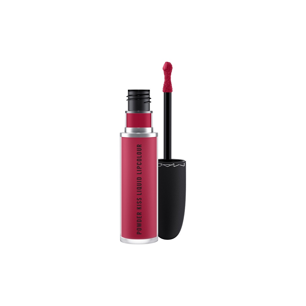 

Жидкая помада powder kiss liquid lipcolour Mac, цвет elegance is learned, 5 мл
