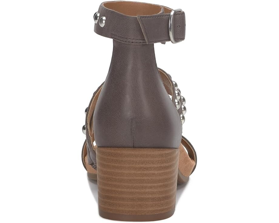 Туфли Lucky Brand Piah Studded Heeled Sandal, цвет Chocolate — фото 4