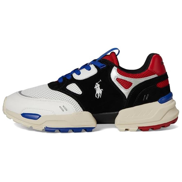 

Polo Ralph Lauren Кроссовки Jogger Low Top Casual, мужские, черно-красные