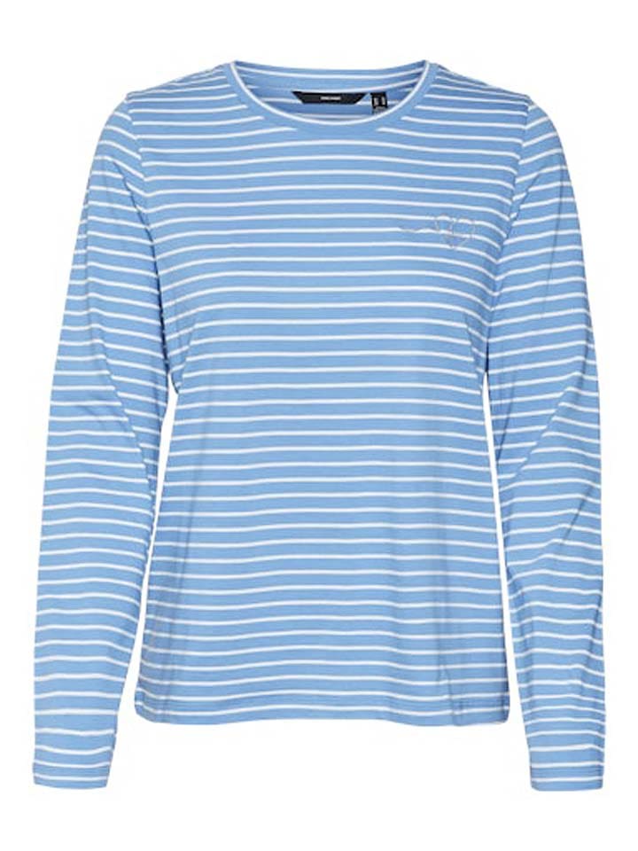 

Лонгслив Vero Moda Longsleeve Oya, синий