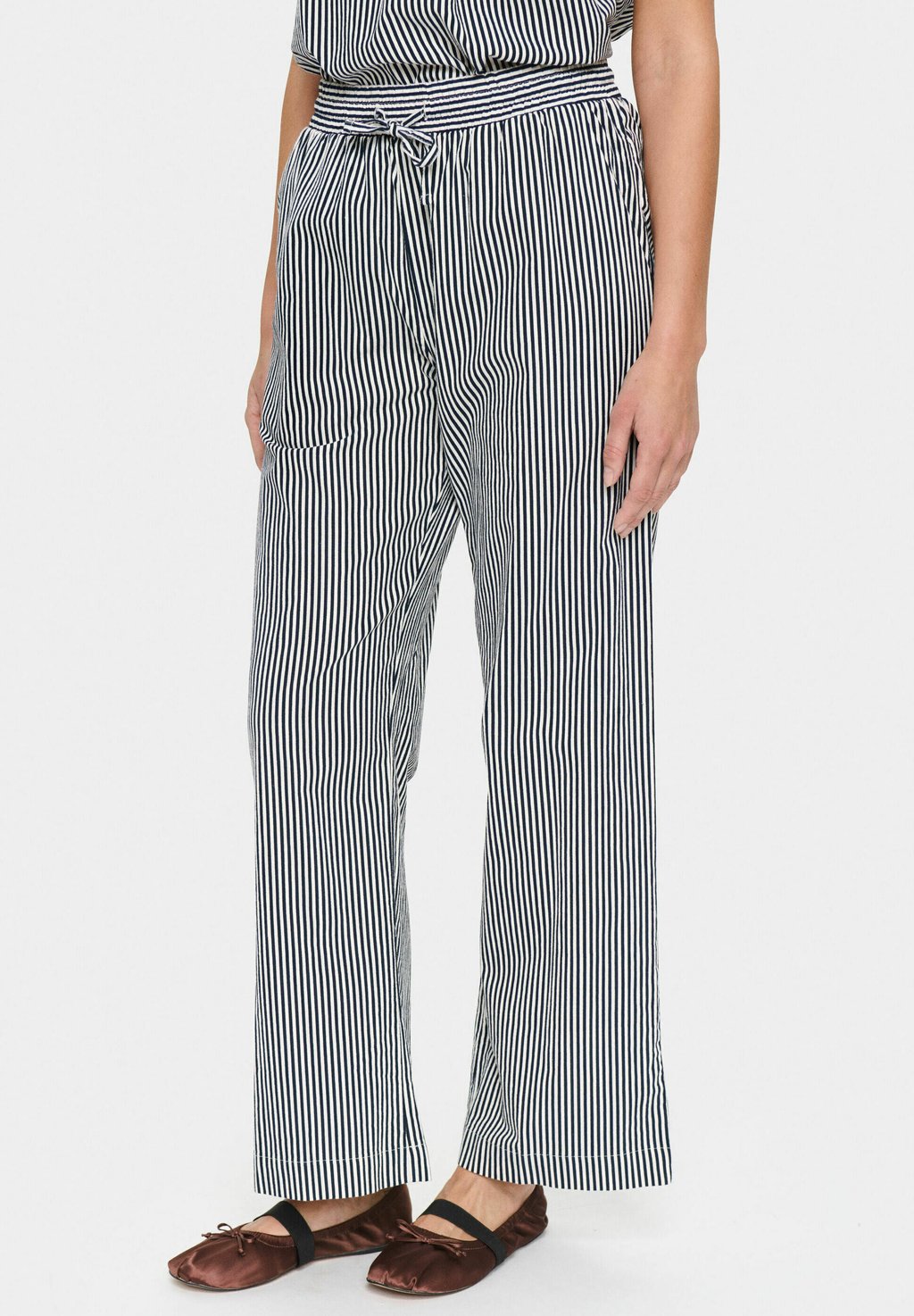 

Брюки ZALINDASZ STRIPE Saint Tropez, темно-синий