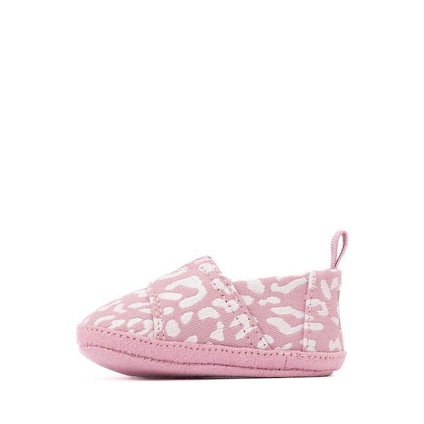 

Слипоны TOMS Layette Alpargata Slip-On Crib Shoe, цвет Cosmic Pink/Iridescent Leopard