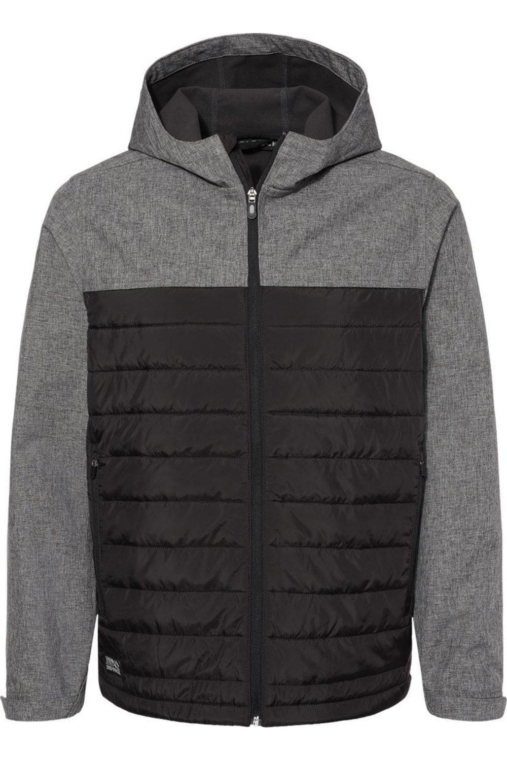 

Куртка-пуховик DRI DUCK Pinnacle Soft Shell, цвет black heather/ black
