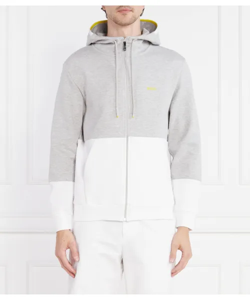 

Обвисшая толстовка Regular fit Boss Green, серый