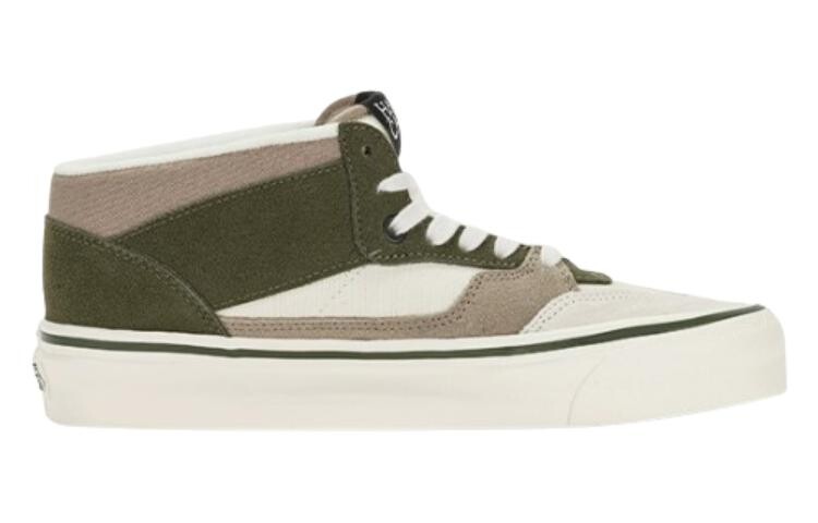 Обувь для скейтбординга Vans Half Cab унисекс, White/Green — фото 2