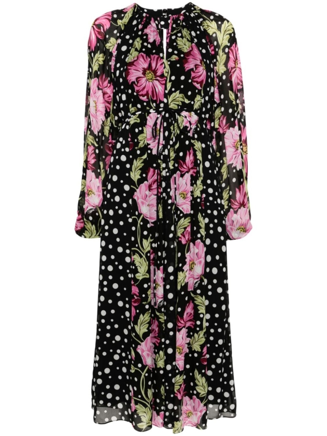 

DVF Diane von Furstenberg платье миди Larsa, черный