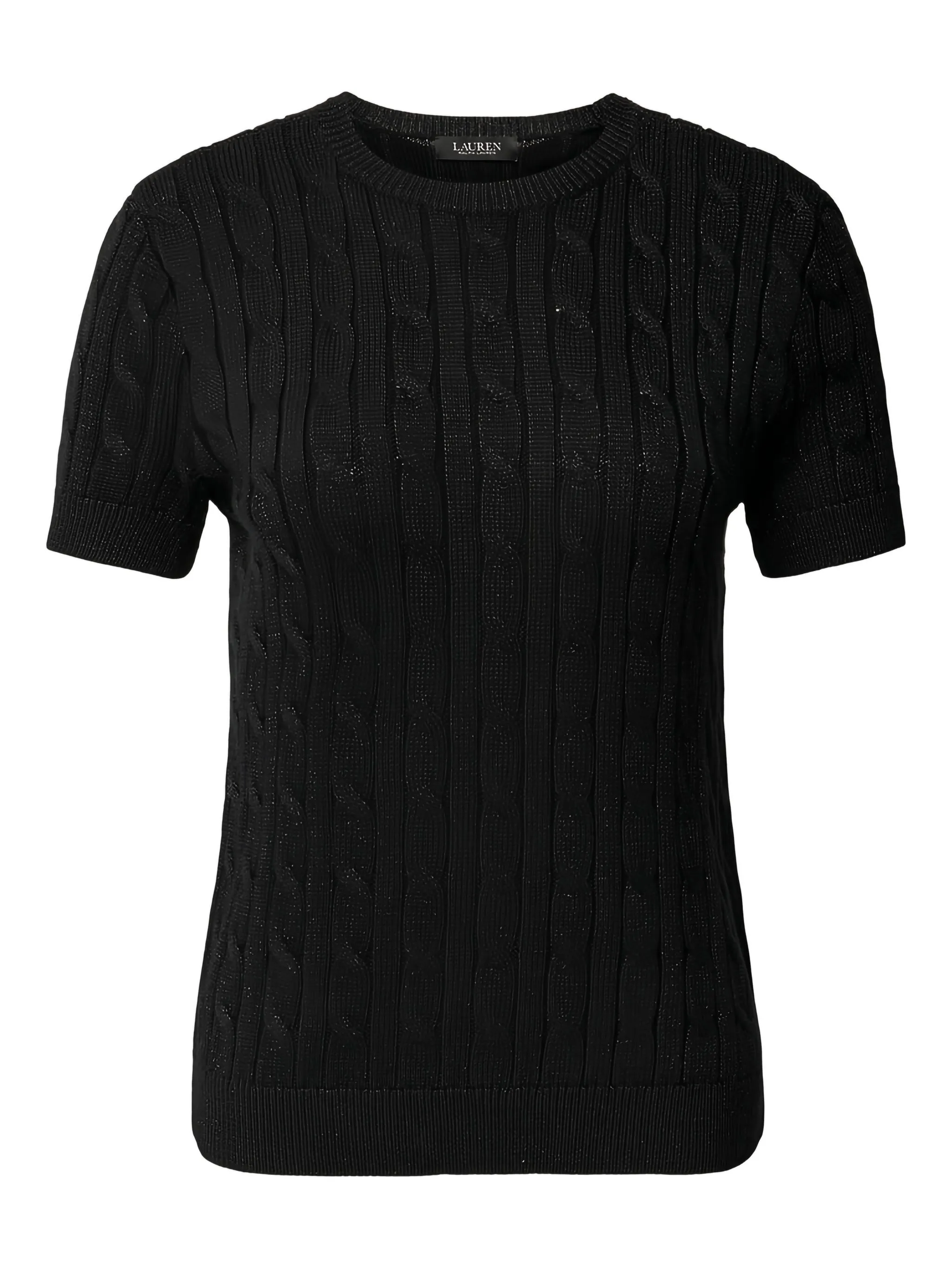 

Свитер фактурной вязки Lauren Ralph Lauren, черный