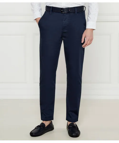 

Брюки чинос Tapered fit Boss Orange, синий