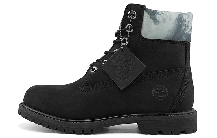 

Ботинки Timberland Premium 6-inch Waterproof Wide-Fit Boot 'Black Nubuck' Women's