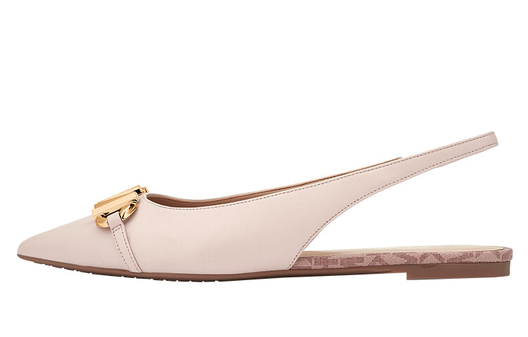 Туфли женские повседневные Women's Casual Shoes Women's Nude Pink Michael Kors