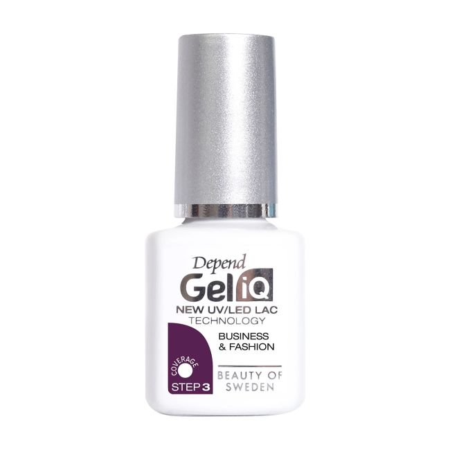 

Гель-Лак для ногтей Gel iq uv/led Depend, цвет business & fashion, 5 мл