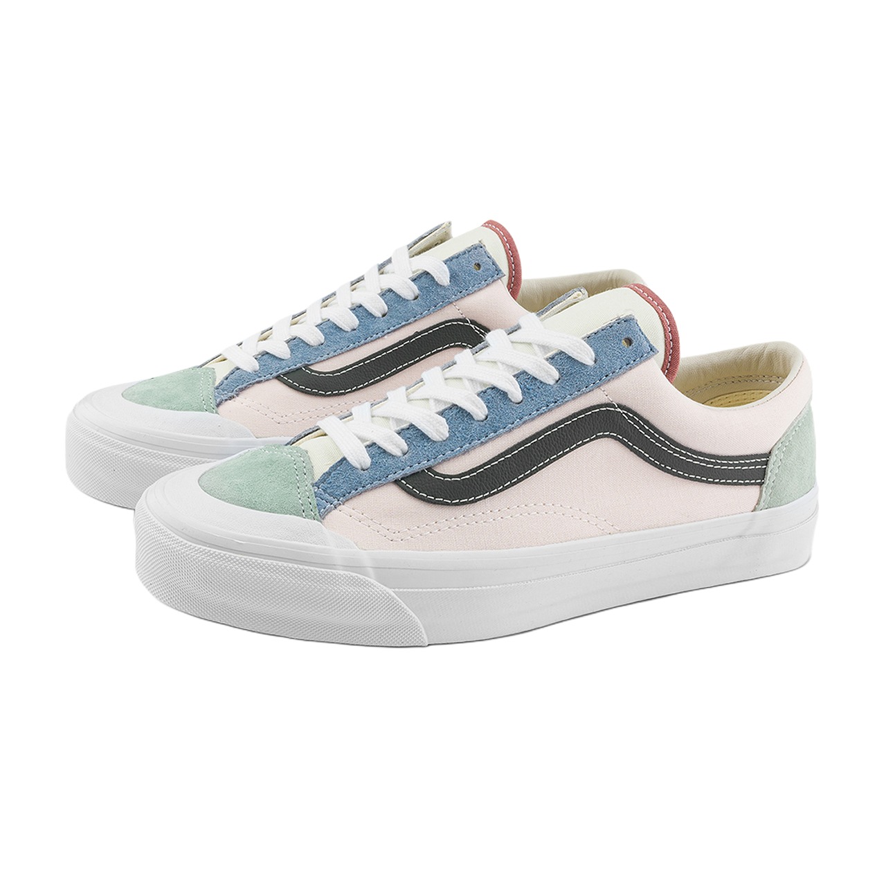Vans Переиздание Old Skool № 136 «Розово-зеленый» — фото 4