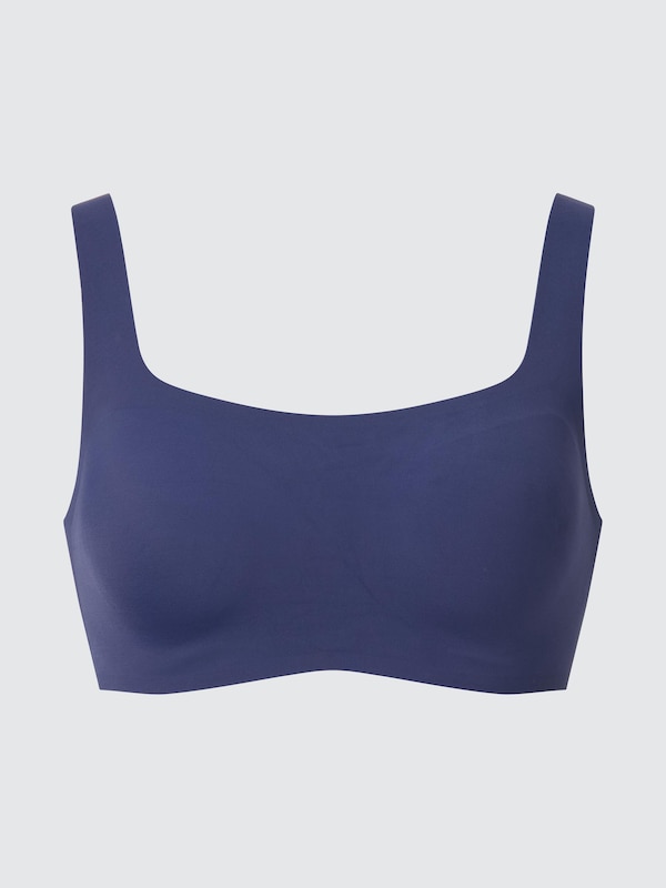 Бюстгальтер без косточек, комфортный Uniqlo, 03 grey — фото 3