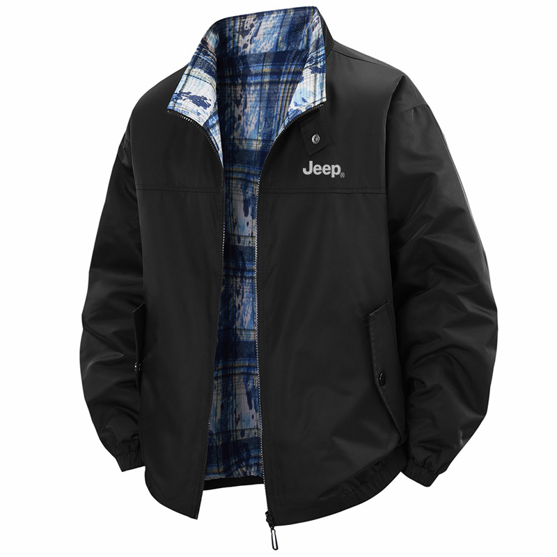 

Куртка Unisex Stand Collar Moderate Reversible Jeep, черный