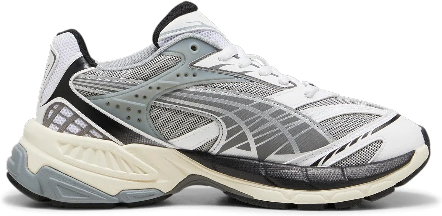 Кроссовки Puma VELOPHASIS, созданные в 2000-х годах, White Cool Mid Grey — фото 4