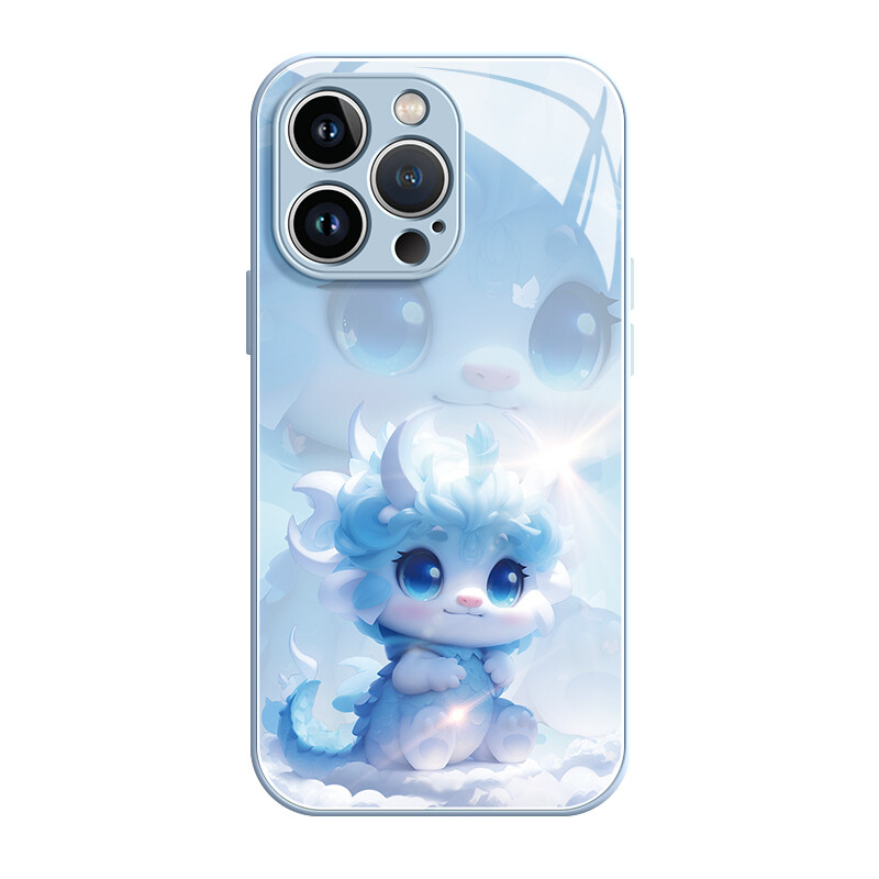 

Чехол для телефона с перьями/YOOPOO Feather, FZ0021 Snow Dragon Dragon Yuanfeng Blue