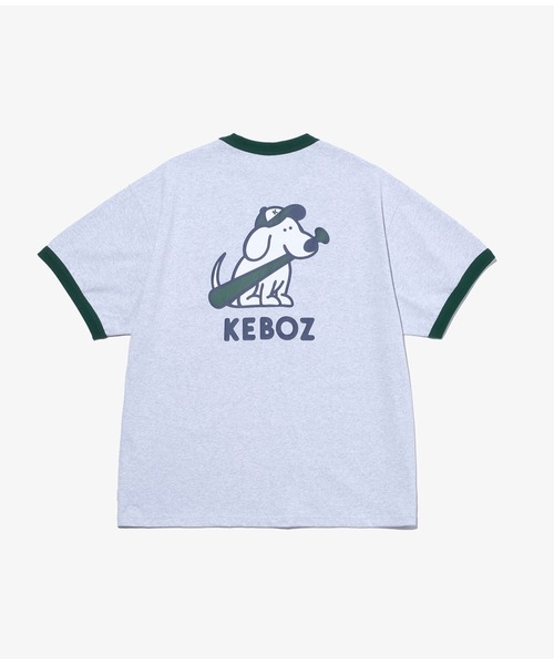 

Футболка с коротким рукавом, рингер, YIK RINGER KEBOZ, серый