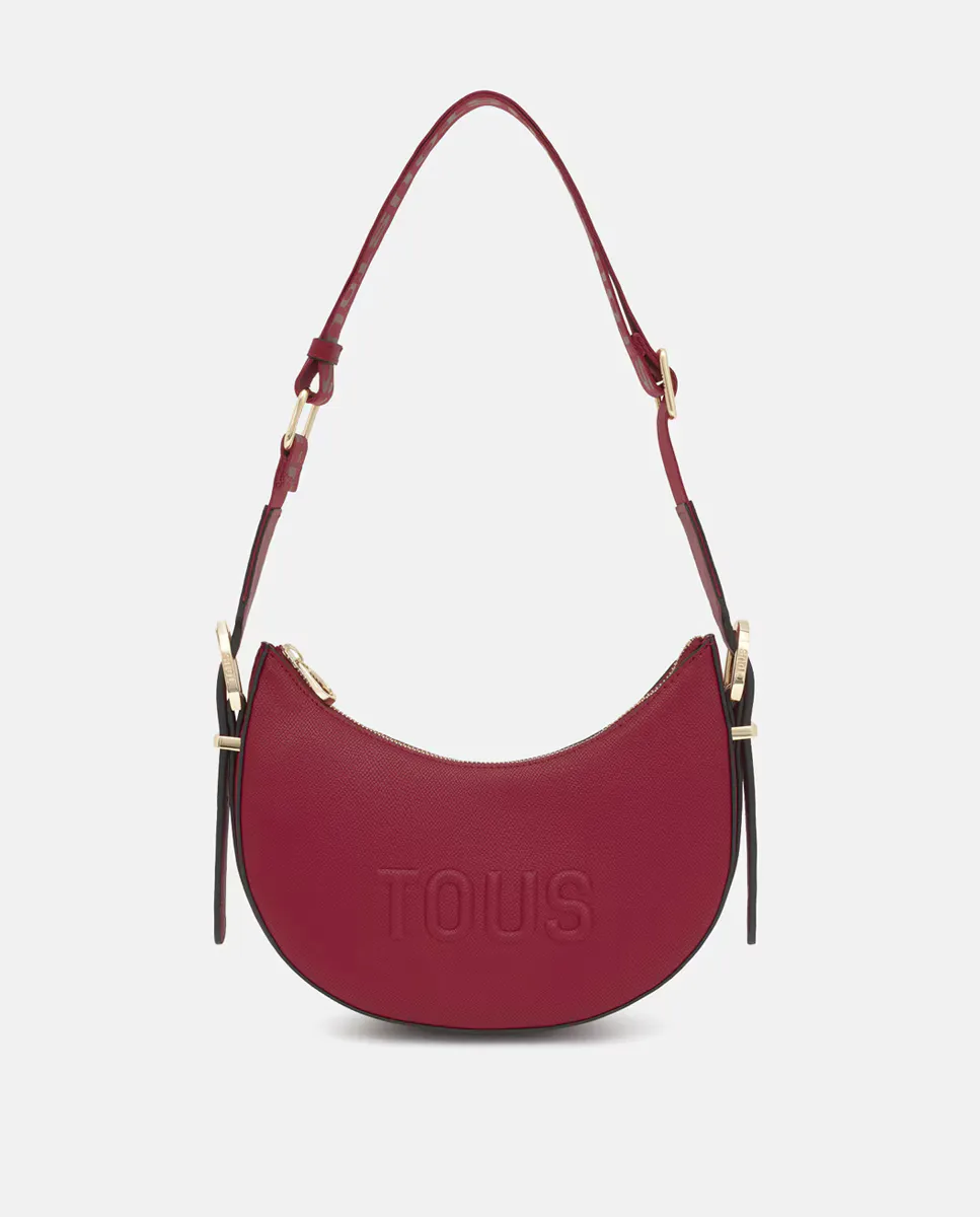 

Средняя сумка через плечо с застежкой-молнией и регулируемой ручкой Tous, гранатовый, Красный, Средняя сумка через плечо с застежкой-молнией и регулируемой ручкой Tous, гранатовый