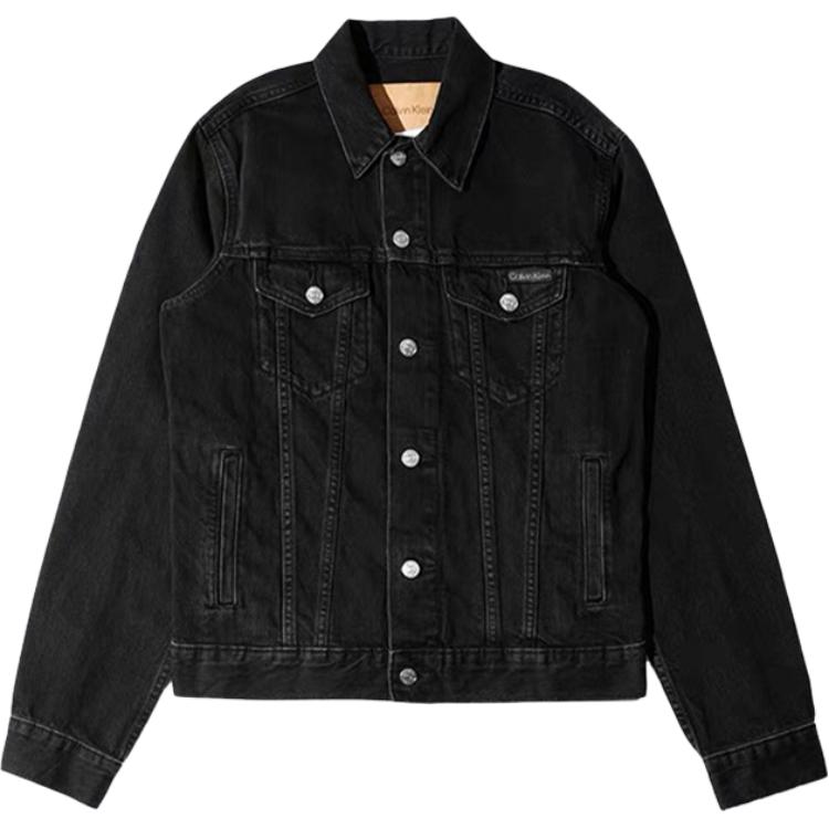 

Куртка джинсовая мужская черная CALVIN KLEIN, Черный, Куртка джинсовая мужская черная CALVIN KLEIN