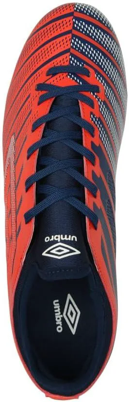 Футбольные бутсы Umbro Men's Velocita Elixir Premier FG, красный/белый/синий — фото 4