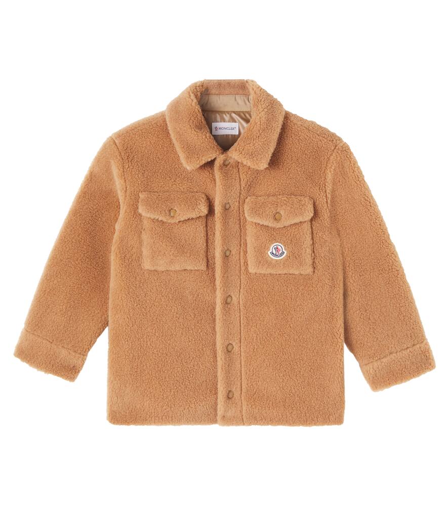 

Тедди-жакет Moncler Enfant, Beige